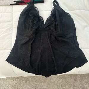 NWT | YITTY Black Lace Detail Lingerie Bodysuit